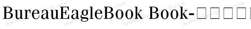 BureauEagleBook Book字体转换